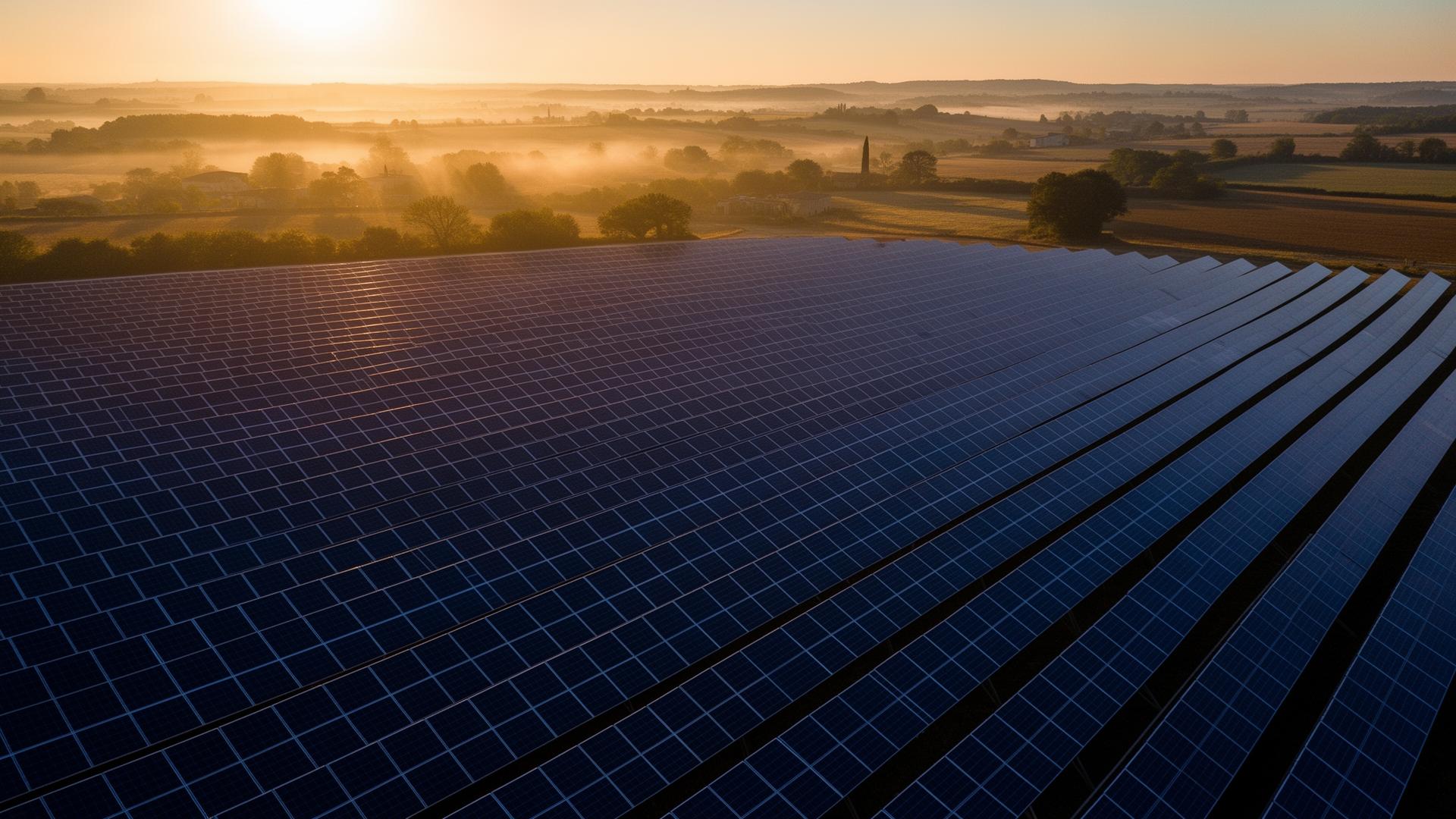 Centrale photovoltaïque BlueCells Synergy en France
